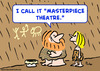Cartoon: caveman masterpiece theatre (small) by rmay tagged caveman,masterpiece,theatre