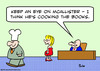 Cartoon: cooking the books (small) by rmay tagged cooking,the,books