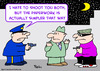 Cartoon: cop simpler shoot both (small) by rmay tagged cop,simpler,shoot,both
