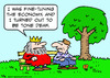 Cartoon: economy fine tune tone deaf king (small) by rmay tagged economy,fine,tune,tone,deaf,king