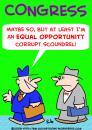 Cartoon: EQUAL OPPORTUNITY CONGRESS (small) by rmay tagged equal,opportunity,congress
