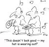 Cartoon: hat wearing out (small) by rmay tagged hat,wearing,out,panhandlers