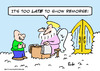 Cartoon: heaven show remorse saint peter (small) by rmay tagged heaven,show,remorse,saint,peter