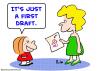 Cartoon: kid first draft (small) by rmay tagged kid,first,draft