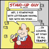 Cartoon: letterman staff temps (small) by rmay tagged letterman,staff,temps