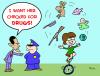 Cartoon: SARAH PALIN JUGGLES OBAMA (small) by rmay tagged sarah,palin,juggles,obama