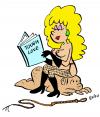 Cartoon: TOUGH LOVE (small) by rmay tagged tough love nude naked woman bondage