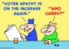 Cartoon: voter apathy (small) by rmay tagged voter,apathy